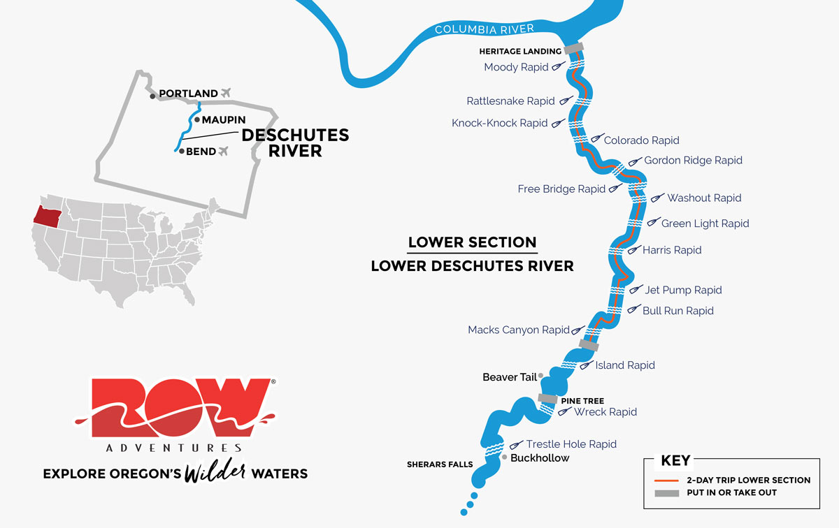 Quale fiume attraversa Sunriver Oregon?